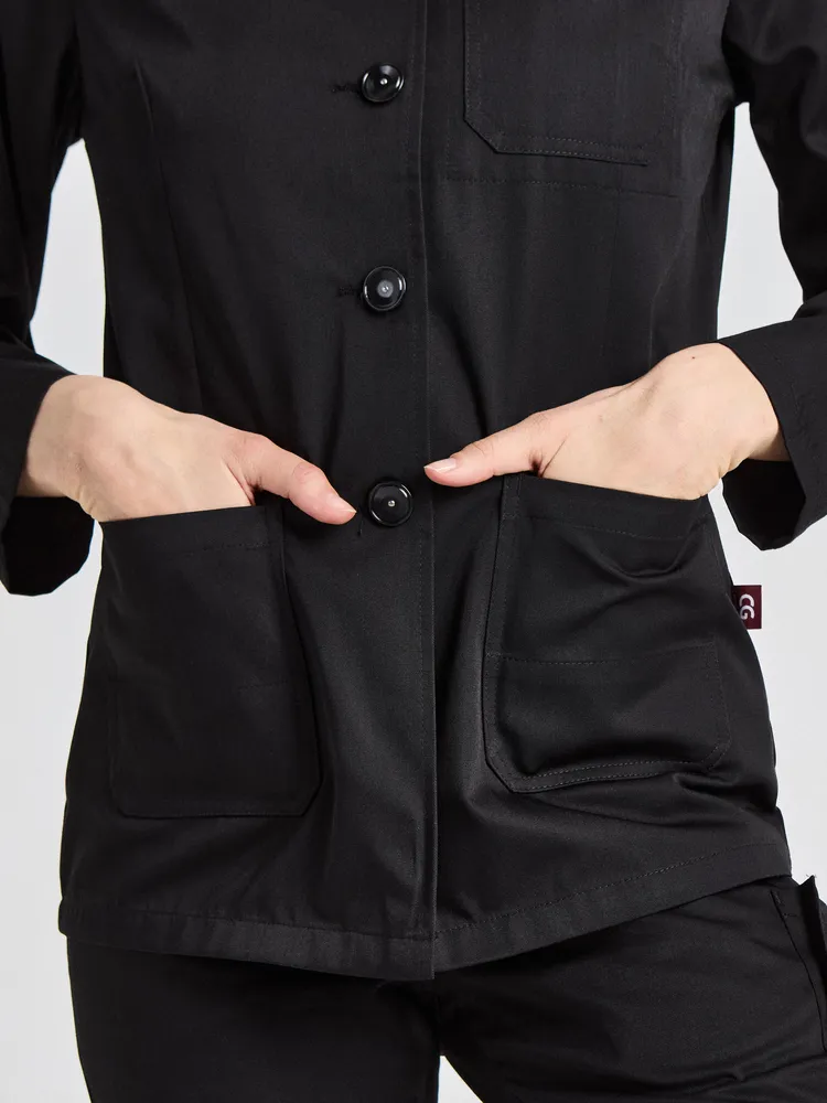 Modena Lady Classic - Servicejacke - schwarz